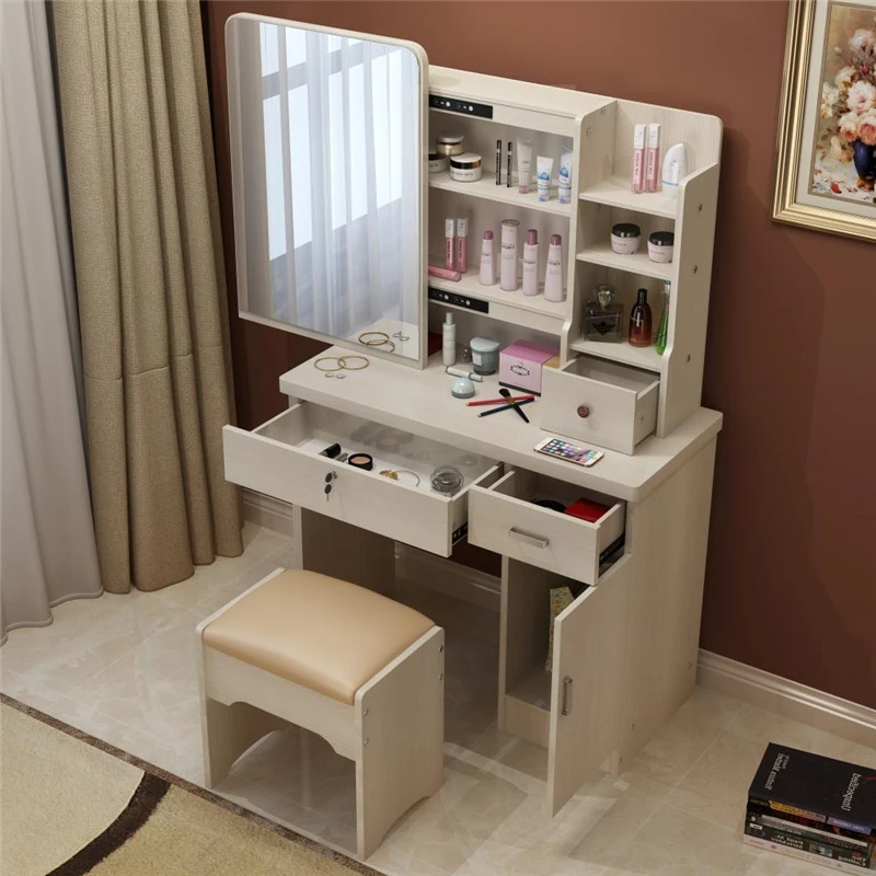 Version D El Dormitorio комод с выдвижными ящиками для туалетного столика, косметический столик, мебель для спальни - Цвет: Version D