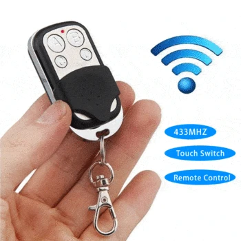 

ABCD Wireless RF Remote Control 433 MHz Electric Gate Garage Door Remote Control Key Fob Controller