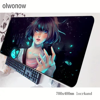 

Life Is Strange mousepad 700x400x3mm gaming mouse pad Natural Rubber gamer mat computer desk padmouse keyboard Kawaii play mats