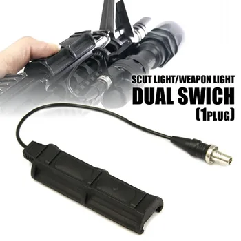 

Night Evolution Airsoft Scout Light Compact Dual Remote Switch Tactical Weapon Light Parts Gun Flashlight Accessories NE07014