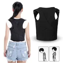 

Adjustable Unisex Humpback Posture Corrector Back Shoulder Support Belt Back Brace Spine Support