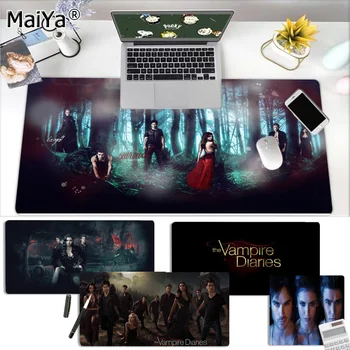 

Maiya Vintage Cool The Vampire Diaries Office Mice Gamer Soft Mouse Pad Free Shipping Large Mouse Pad Keyboards Mat