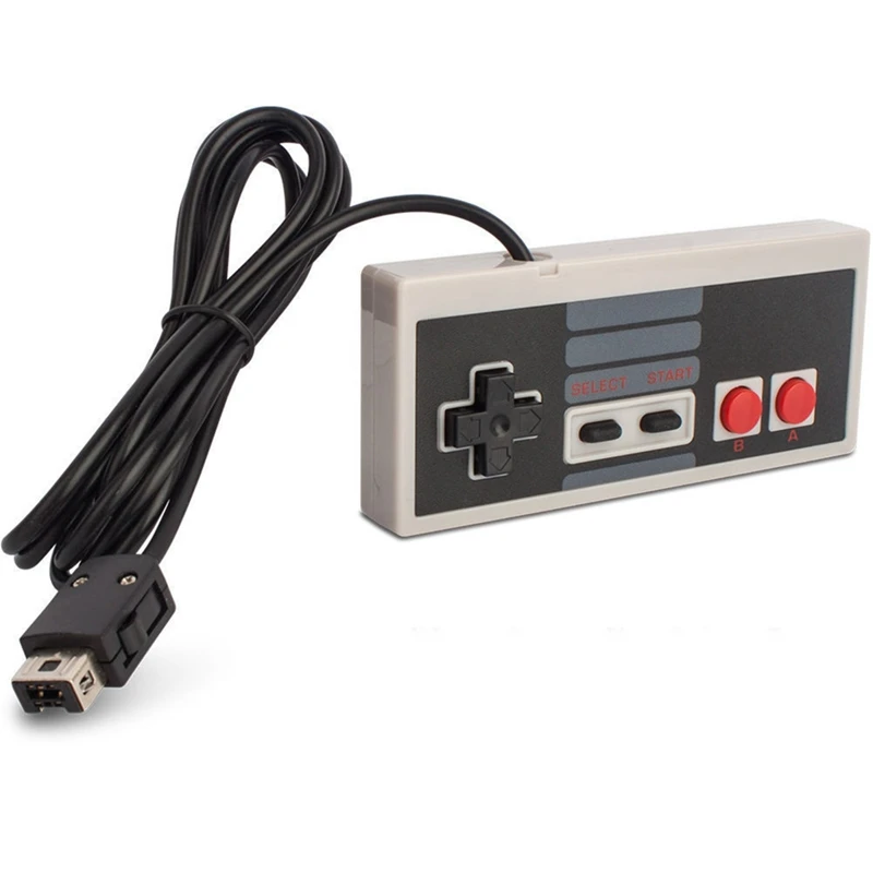 Джойстик для геймпада с 1,8 м удлинительным кабелем для kingd Nes Classic Mini wii Игровая консоль контроллер Серый Abs