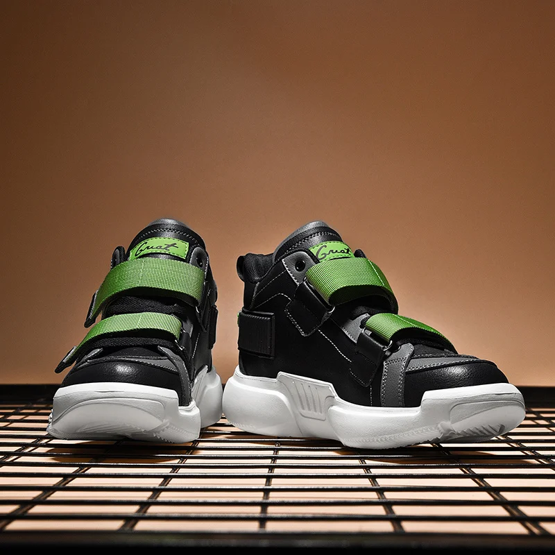 RUIFF/обувь средней длины; Daddyshoes; Мужская прогулочная обувь; модные новые мужские тапочки плоские туфли для мужчин; zapatos de hombre para caminar