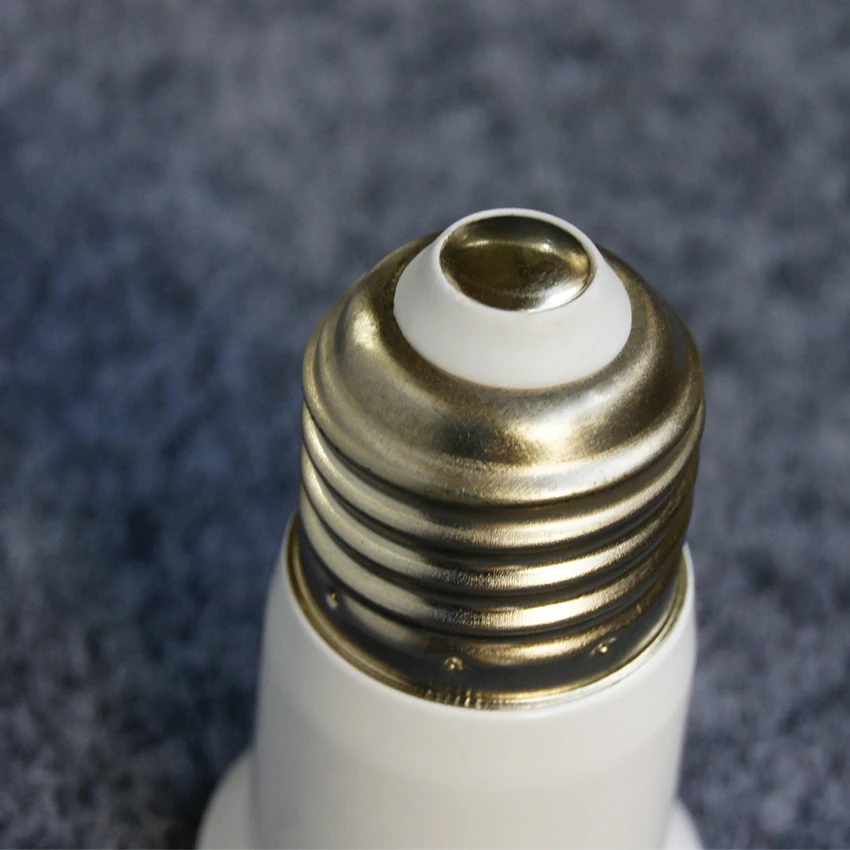 Aexit 2 Pezzi Adattatore Convertitore Da Portalampada E27 A B22, Bianco, 50x31 Mm