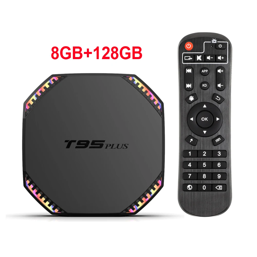 T95 Plus TV Box Android 11 8GB RAM 64GB ROM Rockchip RK3566 Support 4K USB3.0 Dual Wifi 1000M LAN 4GB 32GB Media Player T95Plus digital tv antenna TV Receivers