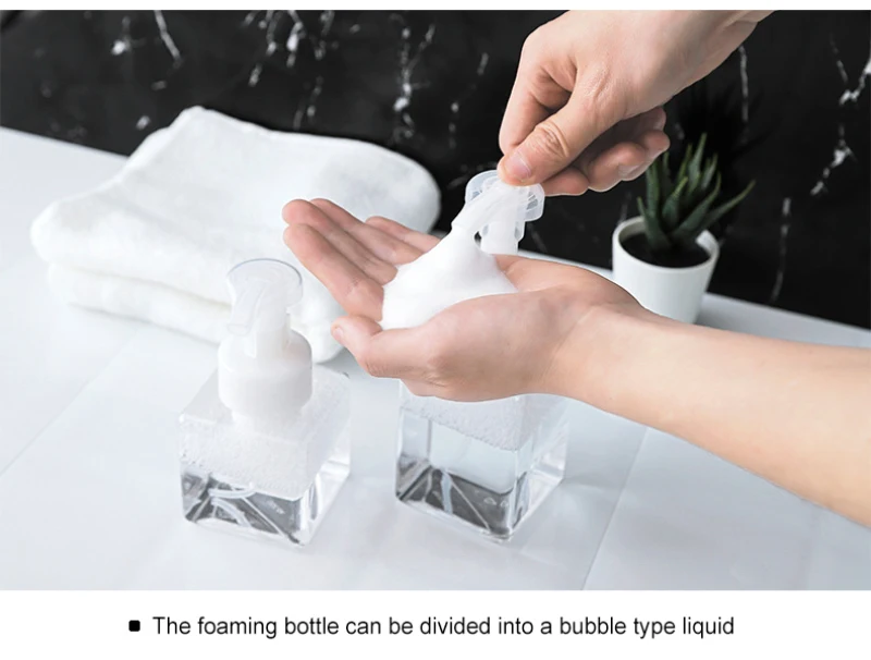 250/400ml Liquid Soap Foam Refillable Bottles Foaming Bottle Jar PET Travel Clear Squeezed Hand Sanitizer Dispenser Bottle 250/400ml Liquid Soap Foam Refillable Bottles Foaming Bottle Jar PET Travel Clear Squeezed Hand Sanitizer Dispenser Bottle