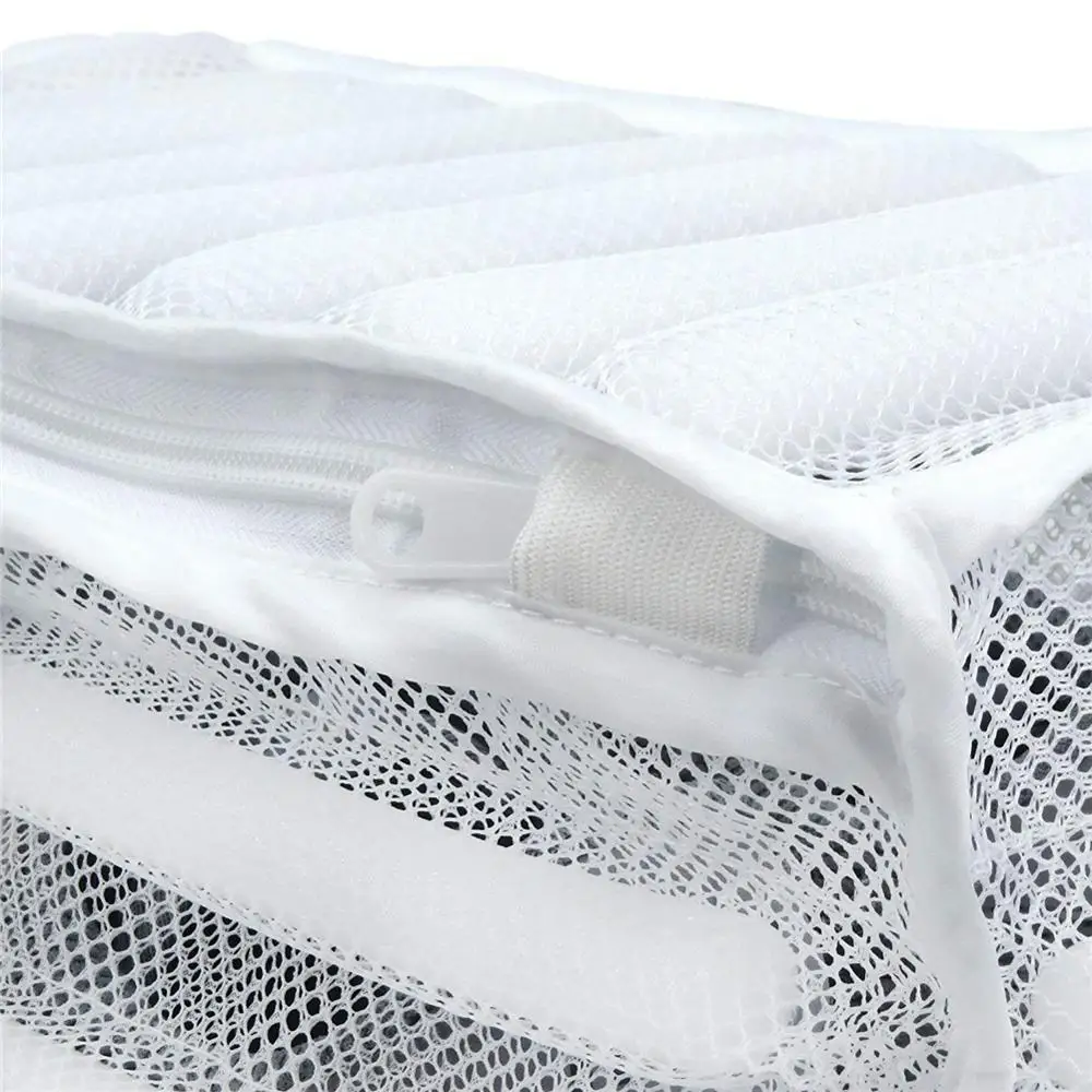 Новая белая мягкая сетка для стирки мешок для стирки для защиты тренировок и обуви в стиральной машине обувь стирка и мешок для сушки