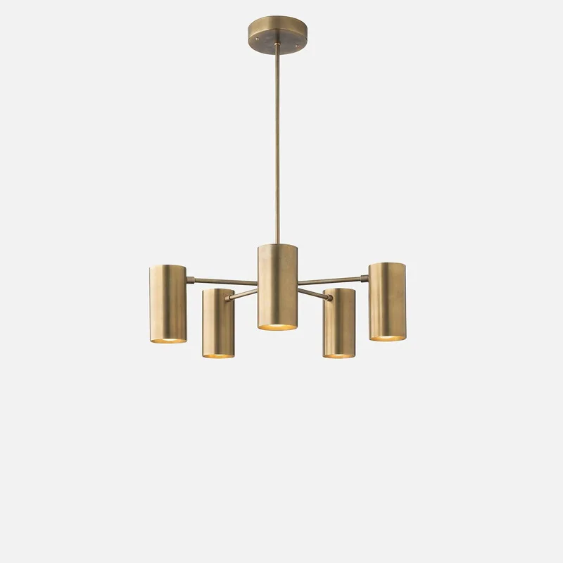 

Post modern European style simple atmosphere exhibition hall dining room hanging lamp branch Chandelier