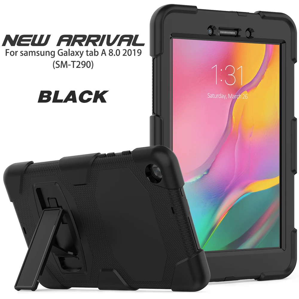 

Built-in kickstand case For samsung galaxy tab a 8 0 t290 t295 2019 cases