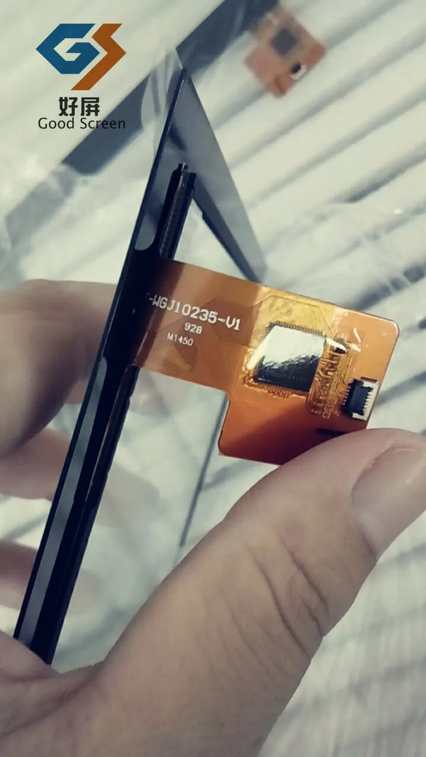 

black 10.1 Inch P/N F-WGJ10235-V1 M1450 Capacitive touch screen panel repair replacement spare parts