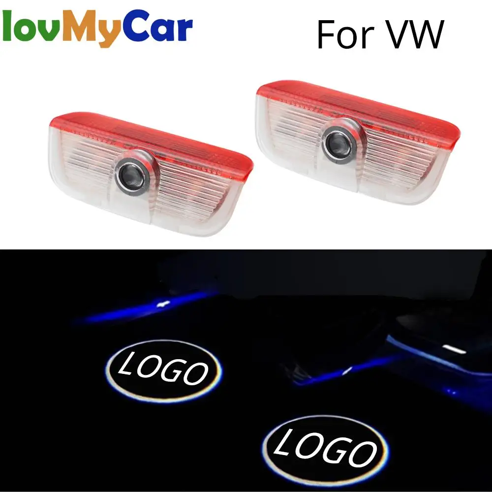 

2X Welcome Light for VW Passat Magotan Dedicated Logo Light 5w Laser Light Projection Lamp Car Door Projector Light DC 12V