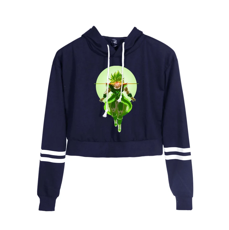 Принт толстовка с драконом sweashirts короткие сексуальные толстовки для женщин укороченный топ рубашка Повседневный пуловер с капюшоном одежда с длинными рукавами
