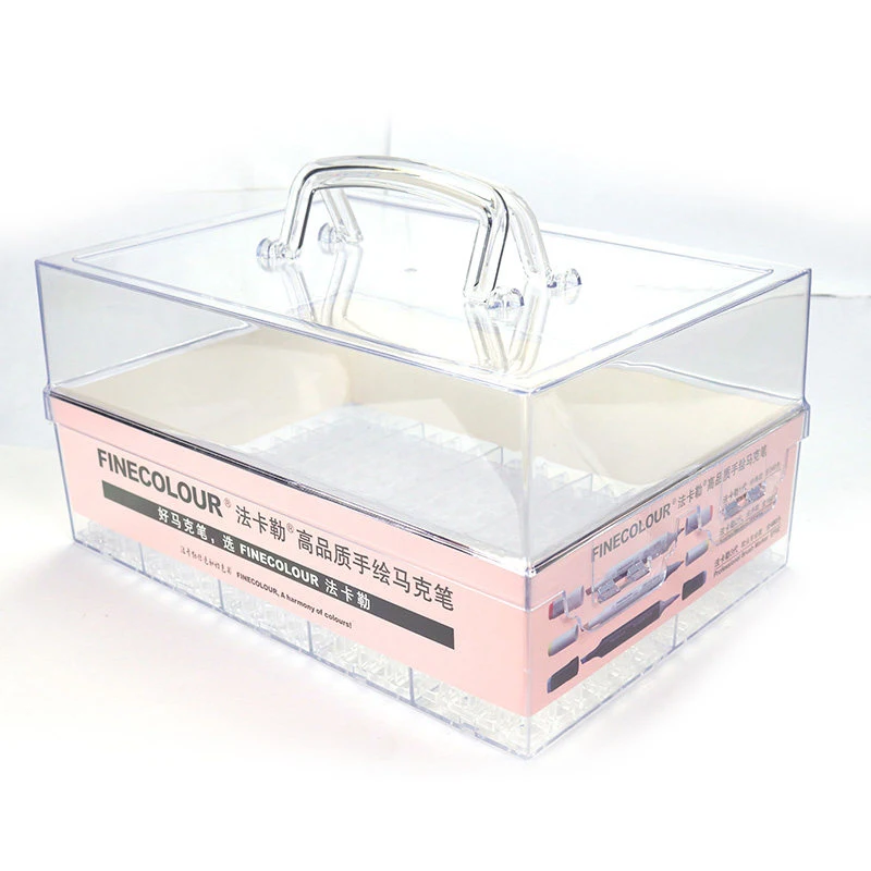 finecolour-portable-multi-function-storage-box-marker-special-plastic-box-120-240-holes-suitable-for-ef100-101-102-103-durable