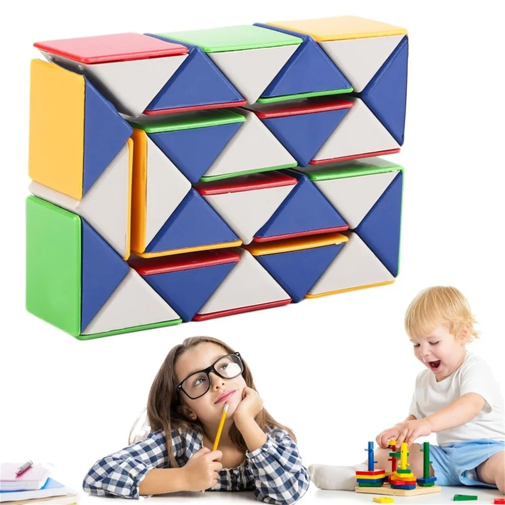 

Snake Magic 3D Cube Game Puzzle Twist Toy Party Travel Family Child Gift Good for Promoting Children Intelligence Christmas toy
