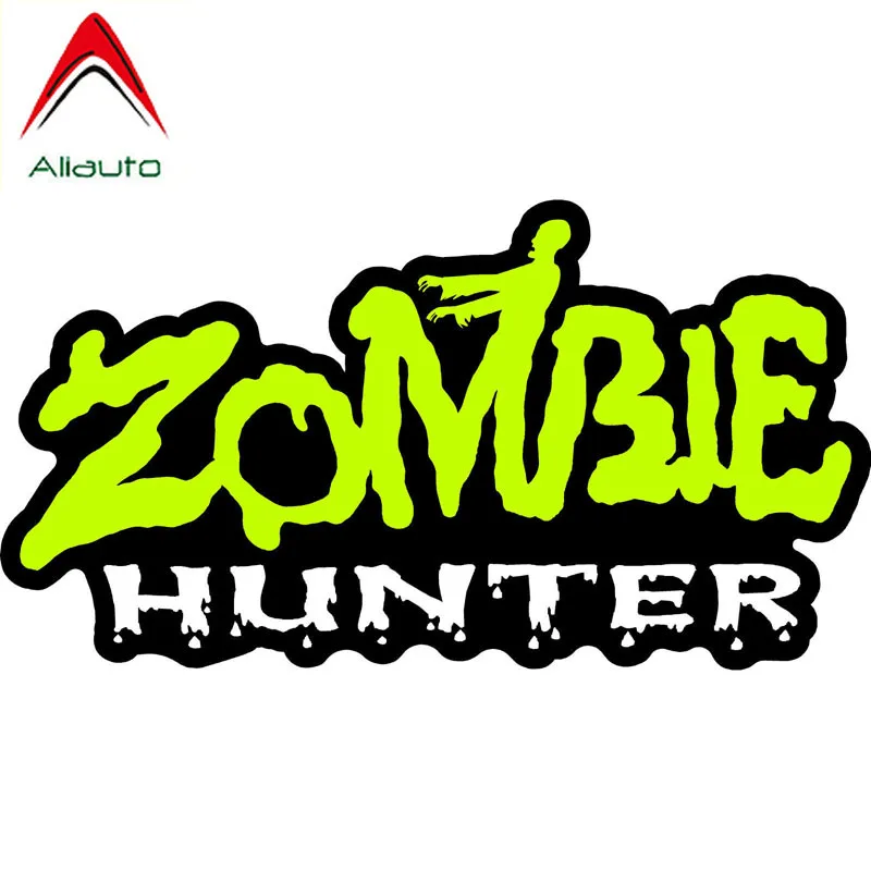 Aliauto модная наклейка на автомобиль зомби Hunter ретро отражающая забавная авто