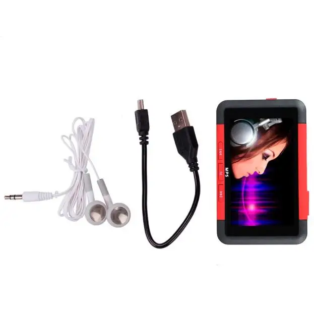 8 ГБ тонкий MP3 MP4 MP5 музыкальный плеер с 4 3 дюймовым ЖК экраном fm радио видео|MP4 и