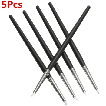 

5Pcs Watercolor Pen For Drawing Painting Set Silicone Leave White Pen Brush Pen Set For School Drawing Art Supplies Portable
