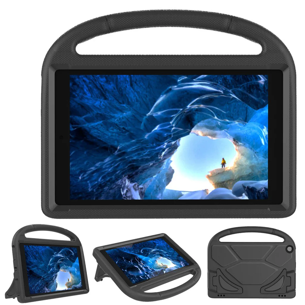 Для Amazon-все-Новинка Fire HD 10 детский чехол EVA пена чехол для планшета Кожа Стенд планшет силиконовый защитный чехол для планшета# DG