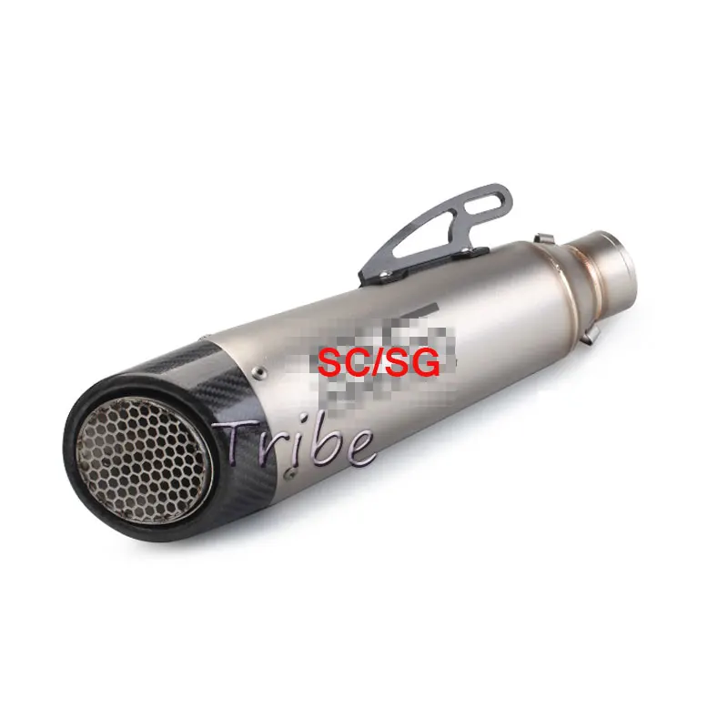 Echappement мото универсальный мотоцикл выхлопной Akrapovic Escape трубы модифицированный Мотокросс для CBR1000 MT09 K6 K7 R6 cb650f Ninja400