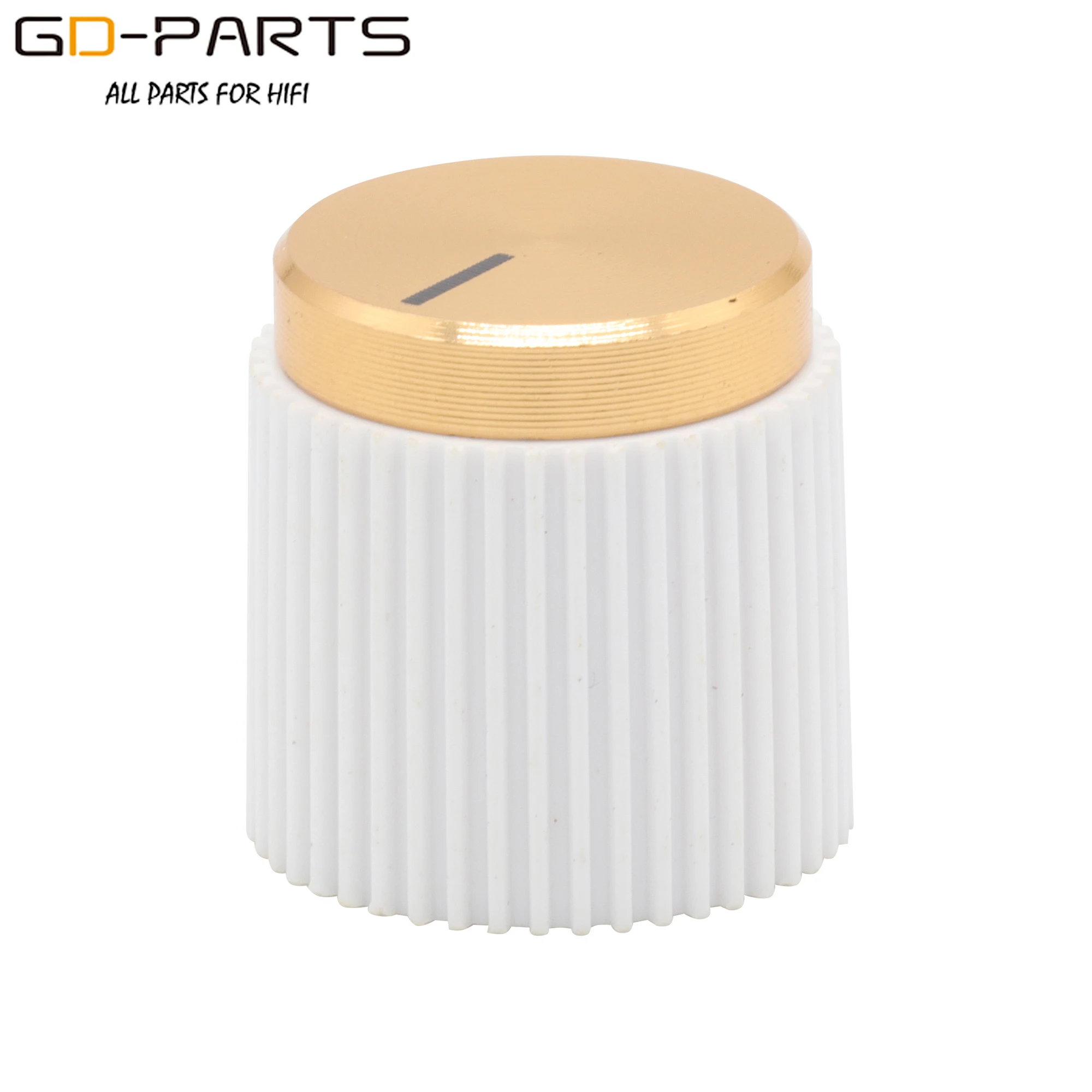 Conjunto de Plástico Botão do Ponteiro para Guitarra Baixo Amp Efeito Pedal Overdrive Gabinete Mixer 6.4 mm Latão Inserção 10 Peças 18*20 mm - Image 2