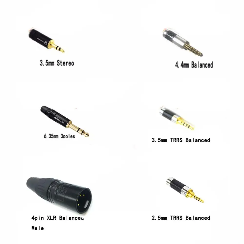 Haldane HIFI 4pin XLR Balanced Silver Plated R70X Headphone Upgrade Cable Audio Cable for ATH R70X R70X headphones 2 5 3 5 4 4mm
