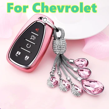 

For Chevrolet equinox mrlibu XL cruze 2018 Car key set colorful key shell key bag pendant gift car decoration accessories