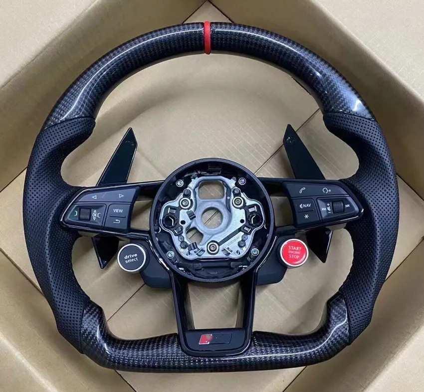 R8 steering wheel for Audi A3 A4 A5 A6 A7 S3 S4 S5 S6 S7 Q3 Q2 Q5