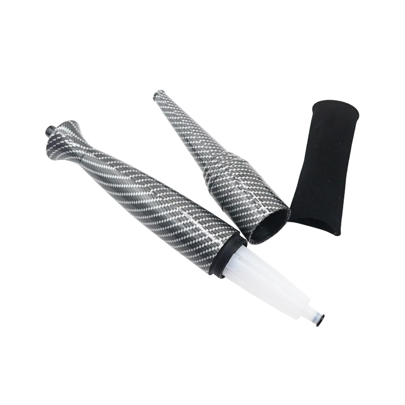 1PC Shisha Carbon Fibre Shisha Hookah Ice Bag For Smoking Hookah Narguile Accessories Mouth Tips Hose for Summer