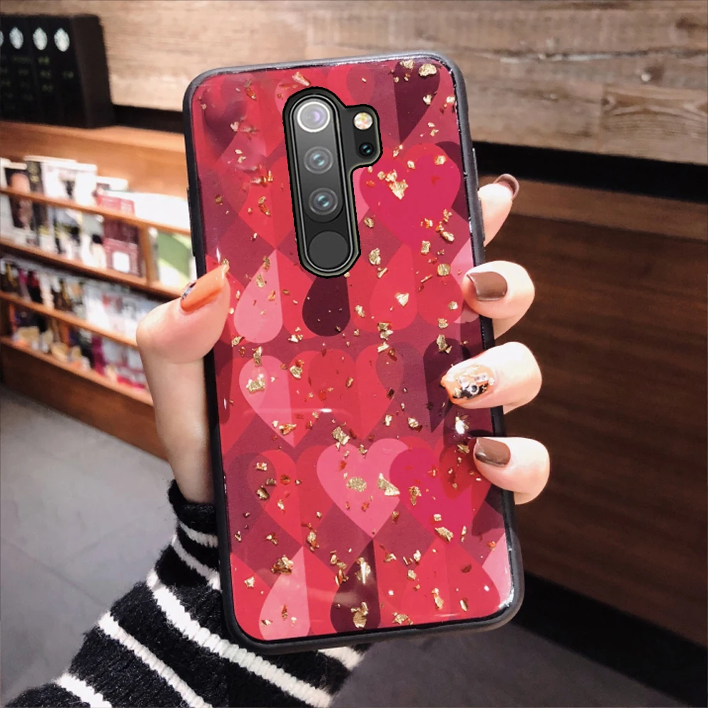 YUETUO ТПУ чехол на заднюю панель телефона, чехол, чехол для xiaomi redmi note 8 pro note8 8pro для xiomi xaomi ksiomi силиконовые аксессуары - Цвет: red