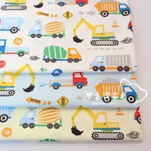 160cm*50cm car cotton fabric DIY bedding quilting apparel dress patchwork fabric kids handwork curtain decor cloth