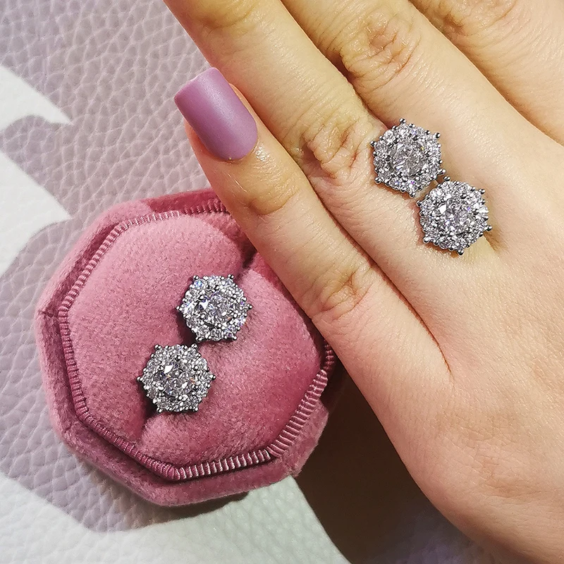 2022 Fashion Trendy Butterfly Silver Color Korean Stud Earring for Women Wedding Cute Gothic Drop Earing Party Gift Wholesale Z5