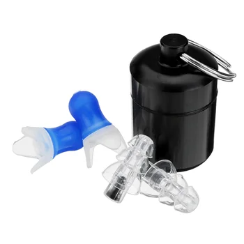 

27db Noise Cancelling Earplugs Swimming Silicone Ear Plugs Hearing Protection For Swimming Sleep Concerts Musician Bar Drummer