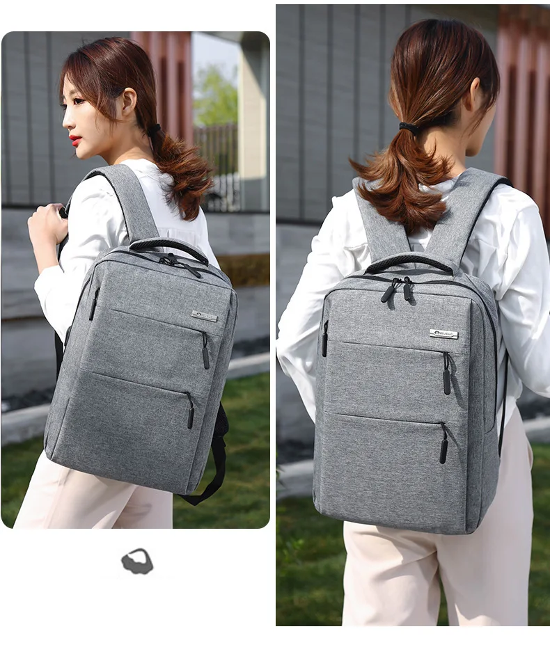 Xiaomi Mijia, рюкзак, стиль, простой, usb зарядка, рюкзак для мужчин и женщин, повседневная, деловая, сумка для компьютера