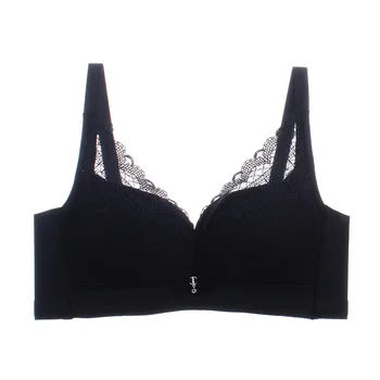 

Dark Perfume Spring And Summer New Lace Ladies Small Thin Underwear Comfortable No Steel Ring Bra Sexy beautiful free shipping