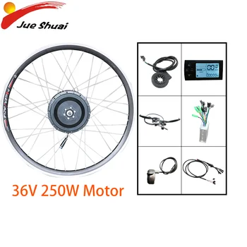 

36V 250W Elecctric Bike Conversion Kit without Battery 20''24''26''700C 29'' Electric Motor Hub Motor Wheel Ebike E Bicycle Kit