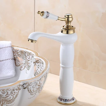 

Bathroom Sink Faucet Basin Single Handle Faucets Single Hole Mixer Crane Hot Cold Bath Brass Mixer Tap Bathroom Accessories