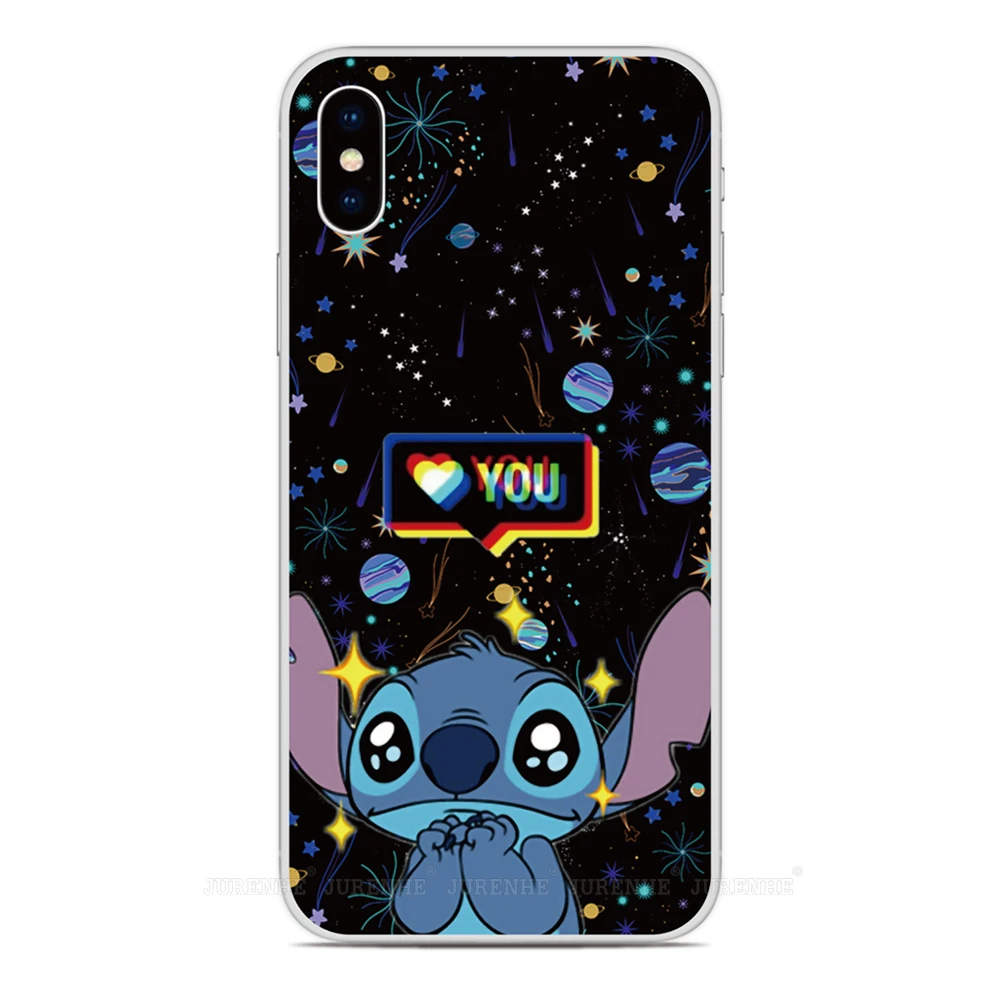 Прозрачный мягкий кремний TPU Fundas Stitch Ohana чехол для телефона для BQ Aquaris M4.5 E4 C X X2 Pro U U2 Lite VS V Plus E4.5 чехол