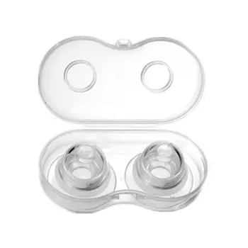 

1 Pair Silicone Nipple Corrector Painless Nipple Sucker Puller Aspirator for Correction Flat Inverted Nipples Breast Feeding