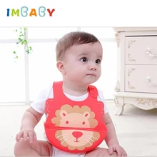IMBABY водонепроницаемые детские нагрудники детский силиконовый нагрудник для новорожденных фартуки нагрудник для младенцев тканые Слюнявчики инструмент для кормления детские вещи