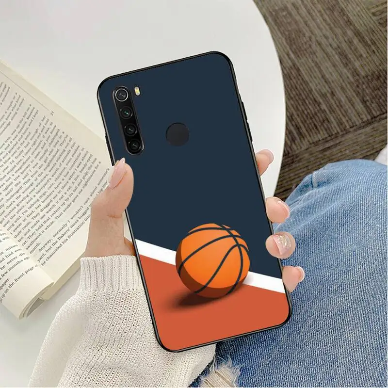 YNDFCNB Basketball Custom Soft Phone Case For Redmi note 8Pro 8T 6Pro 6A 9 Redmi 8 7 7A note 5 5A note 7 case best phone cases for xiaomi Cases For Xiaomi