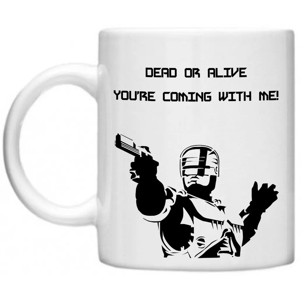 Ретро фильм Robocop кружки памятные подарки 11oz кружка | Дом и сад