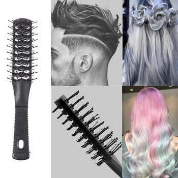 

Men Plastic Hair Brush Comb Anti-Static Massage Hair Care Styling Tool