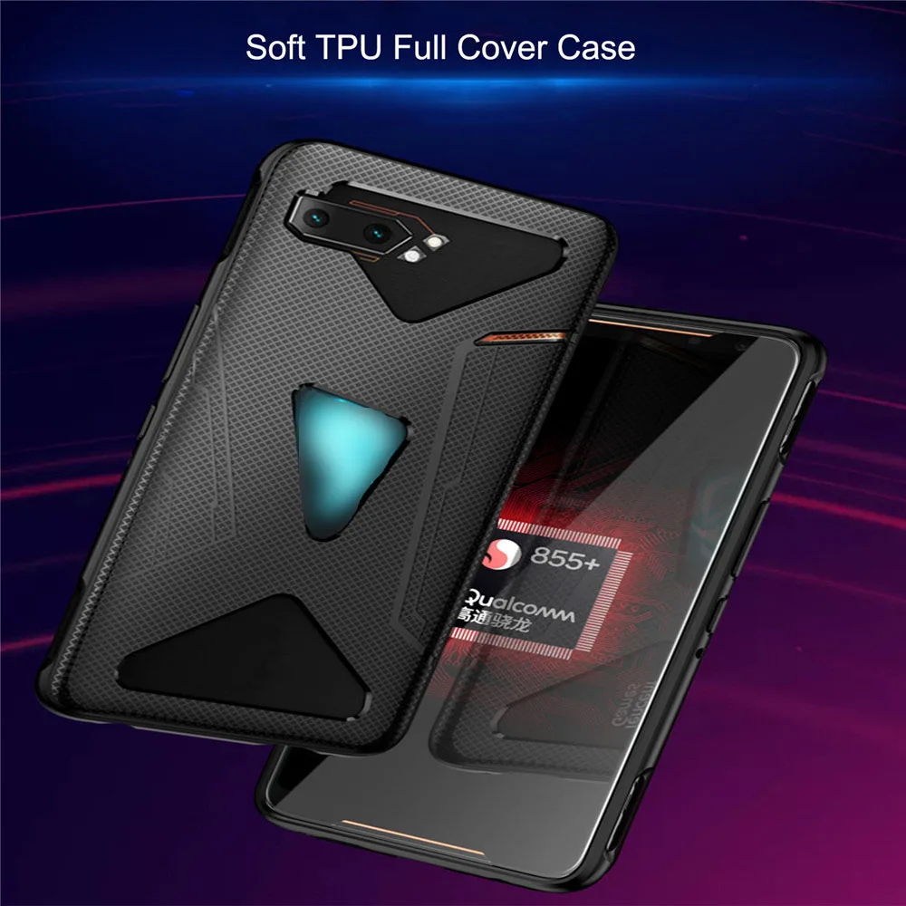 Ультратонкий матовый защитный чехол для Asus ROG Phone2 ZS660KL ударопрочный игрового