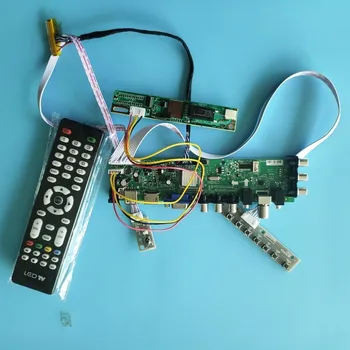

Kit for LP154W01-TL12/13 AV HDMI VGA TV Controller board DVB-T Digital USB Screen monitor 1 CCFL remote LCD Panel 1280X800 15.4"