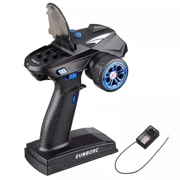 

Yiwa DumboRC X6 2.4G 6CH Transmitter with X6F/X6FG Receiver for Q65 MN-90 Rc Car Boat Model Parts Transmitter