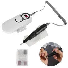 Для маникюра портативный шлифовальный станок для ногтей 30000 об/мин перезаряжаемый мощный электрический полировщик для маникюра