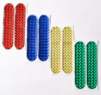 

1000pcs Car Door Reflective Sticker Warning Tape Car Reflective Stickers Reflective Strips 4 Colors Safety Mark