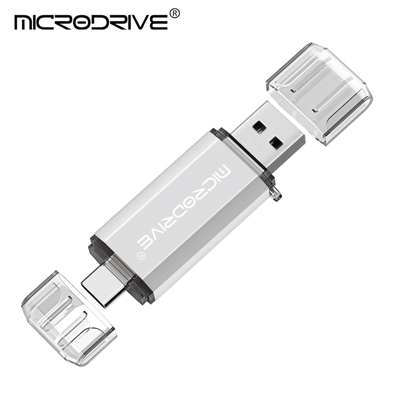 ตัวเลือกสินค้า แฟลชไดรฟ์ USB-C OTG 2 ช่อง ความจุ 128GB