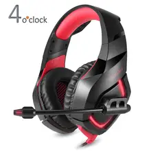K1-B игровая гарнитура PS4 Проводные ПК стерео наушники бас наушники с микрофоном 3,5 мм для PS4 Xbox One ноутбук планшет геймер